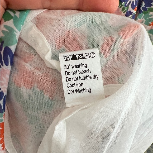 Banjanan Floral Smocked V-Neck Maxi Dress - Coral, Purple, Mint. NWT for Spring! - Picture 11 of 11